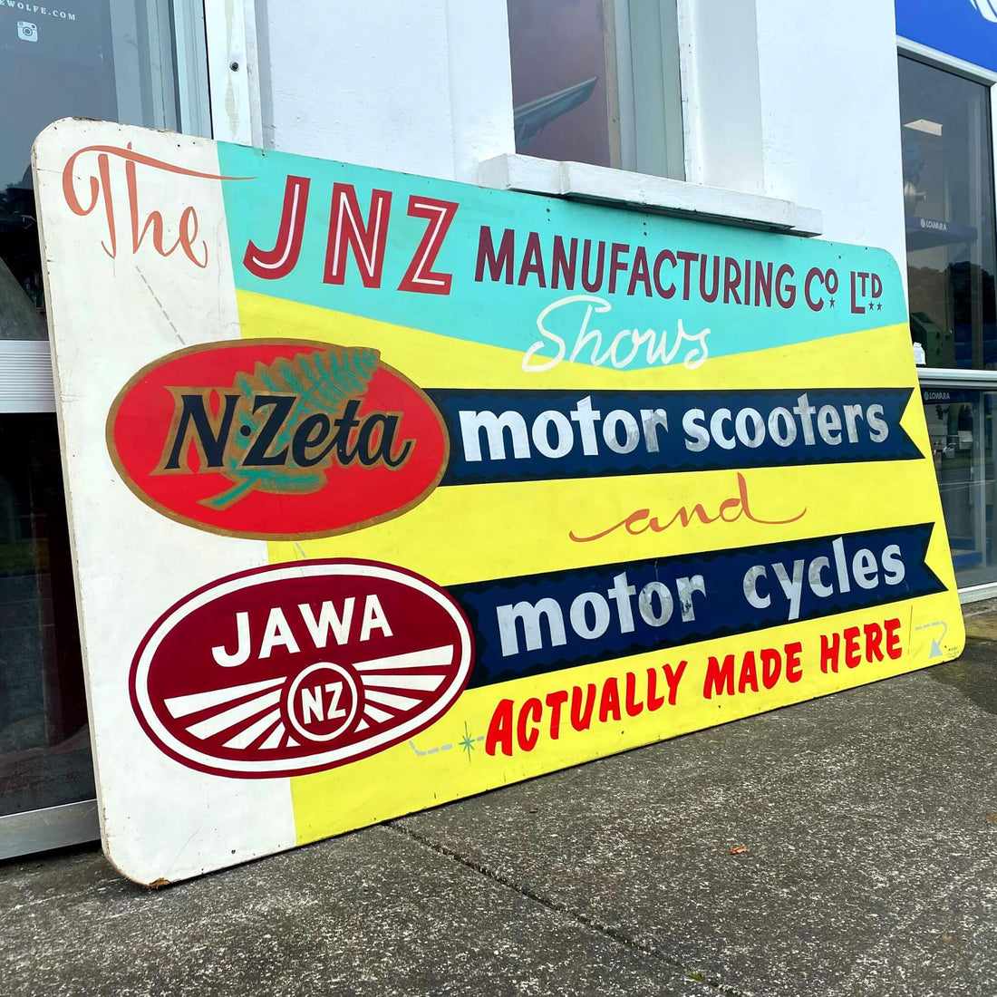 Nzeta Jawa Antique Sign