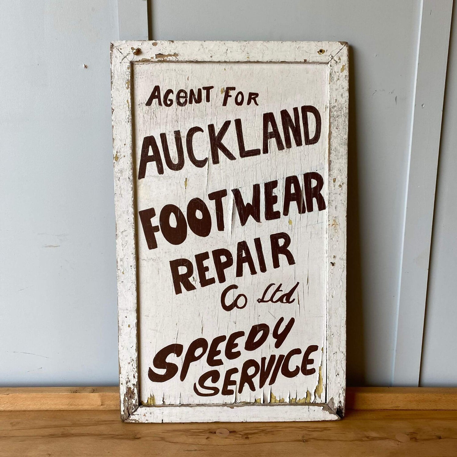Collectible advertising sign