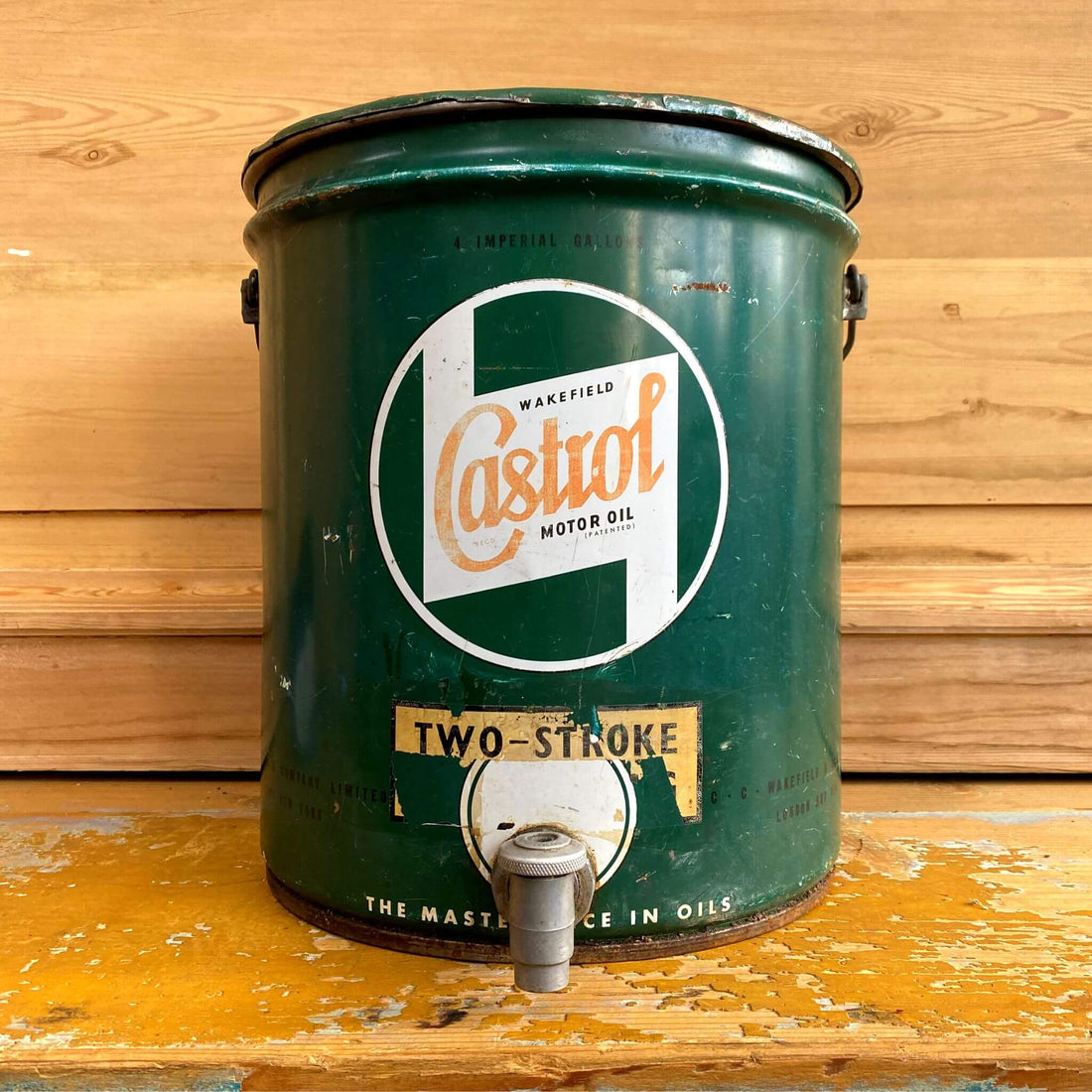 Castrol Oil Drum