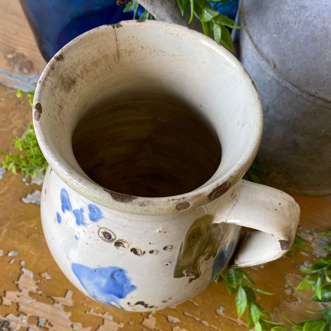 Glzxed european pottery