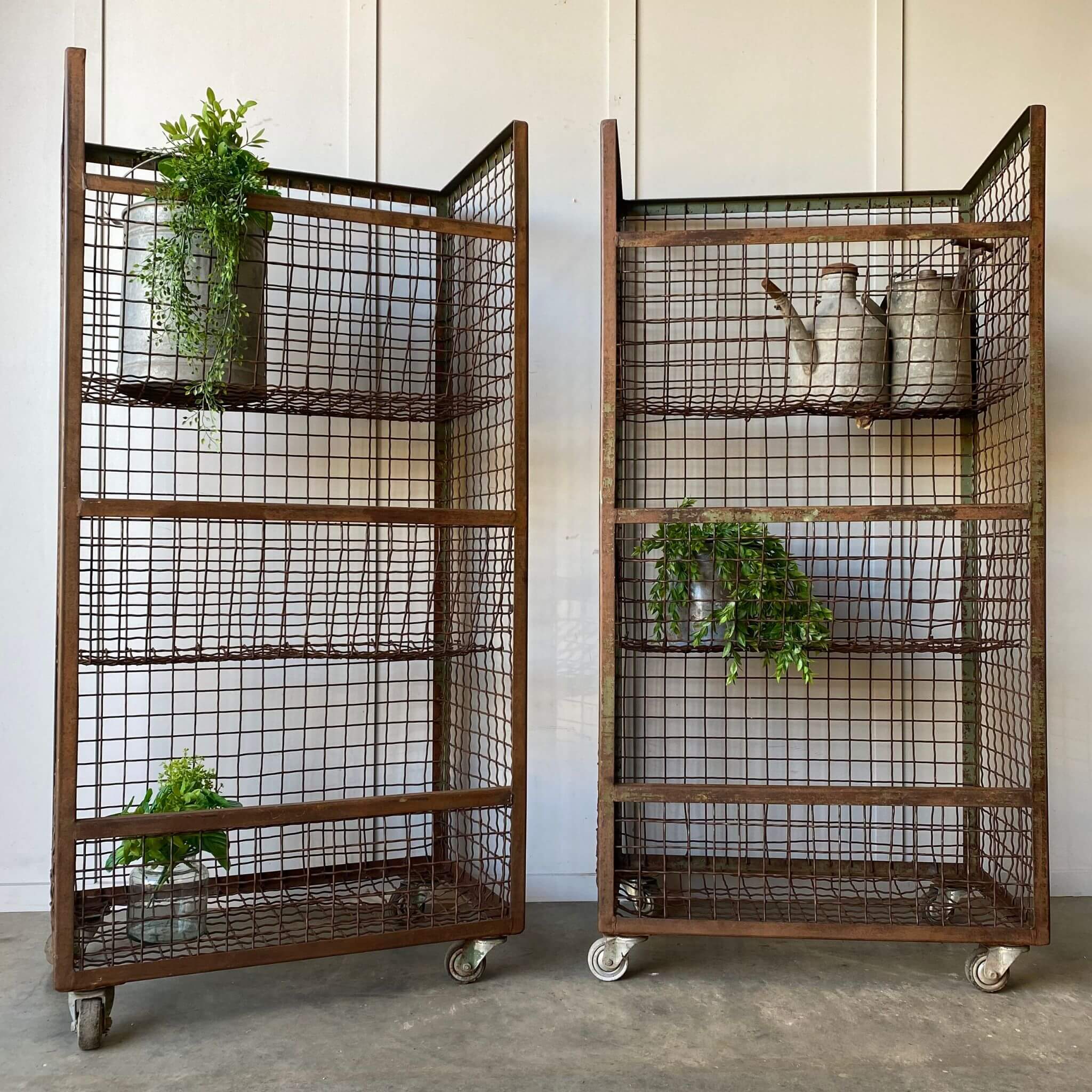 Vintage industrial storage