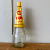 Vintage garage collectible Shell Oil Bottle