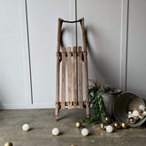 A antique snow sled for Christmas decoration 