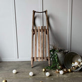 A antique snow sled for Christmas decoration 