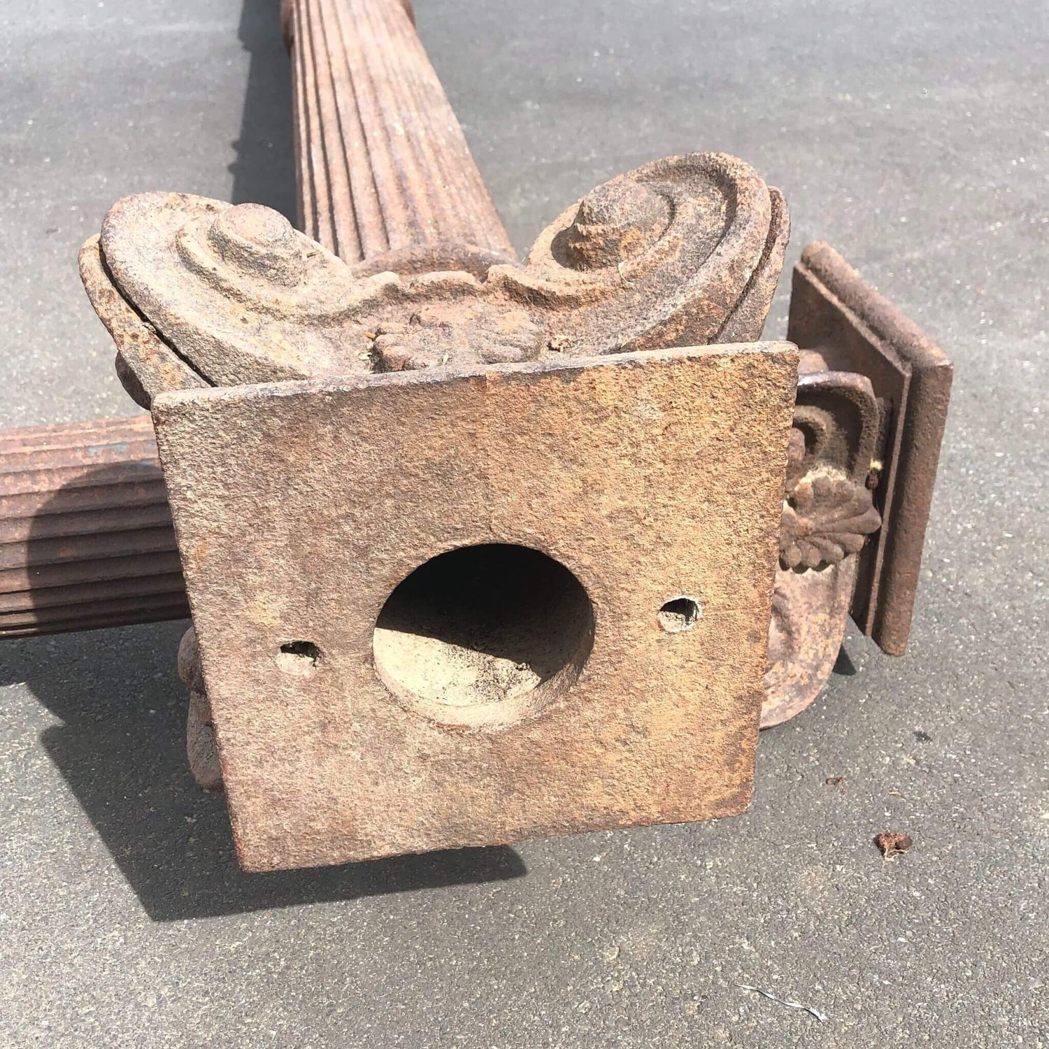 Cast iron tops