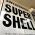 Super Shell Enamel Sign