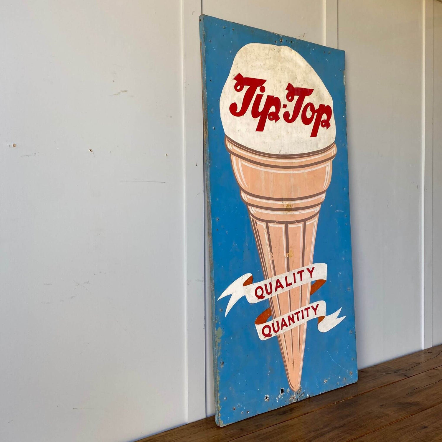Vintage advertising collectable sign