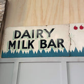 Tip top dairy sign