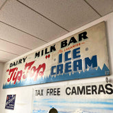 Tip Top Ice Cream Vintage Sign