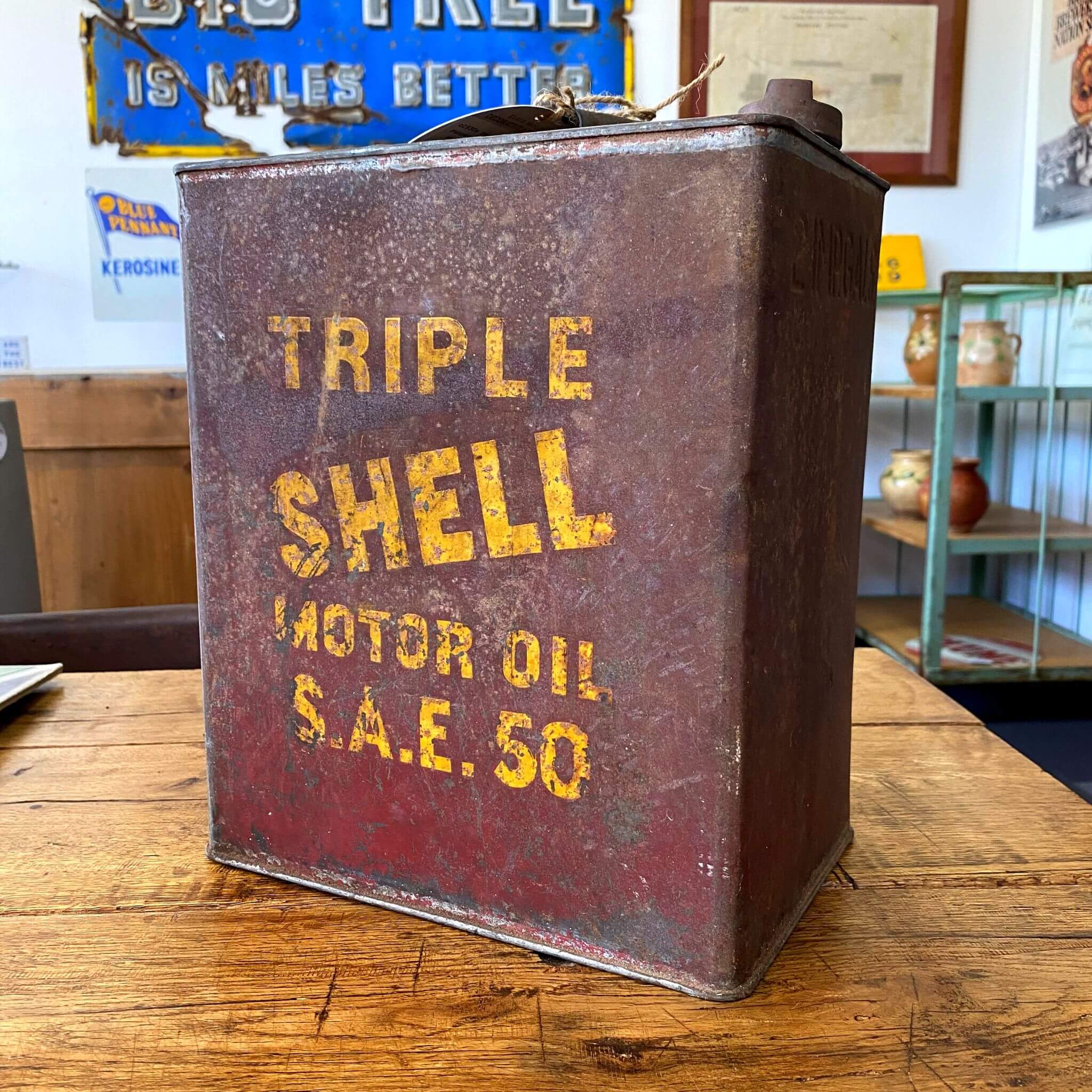 Triple Shell Tin | Elsie Wolfe Decorative Antiques – Salvage Place