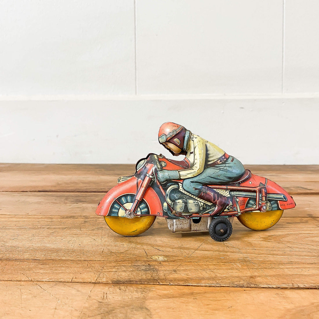 Tin Plate Motorcycle Toy