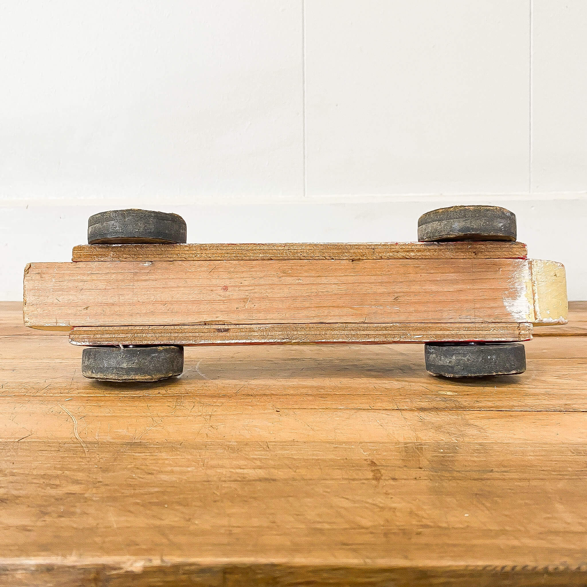 Primitive Wooden Racing Car