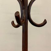 Faux Wood Grain Coat Stand