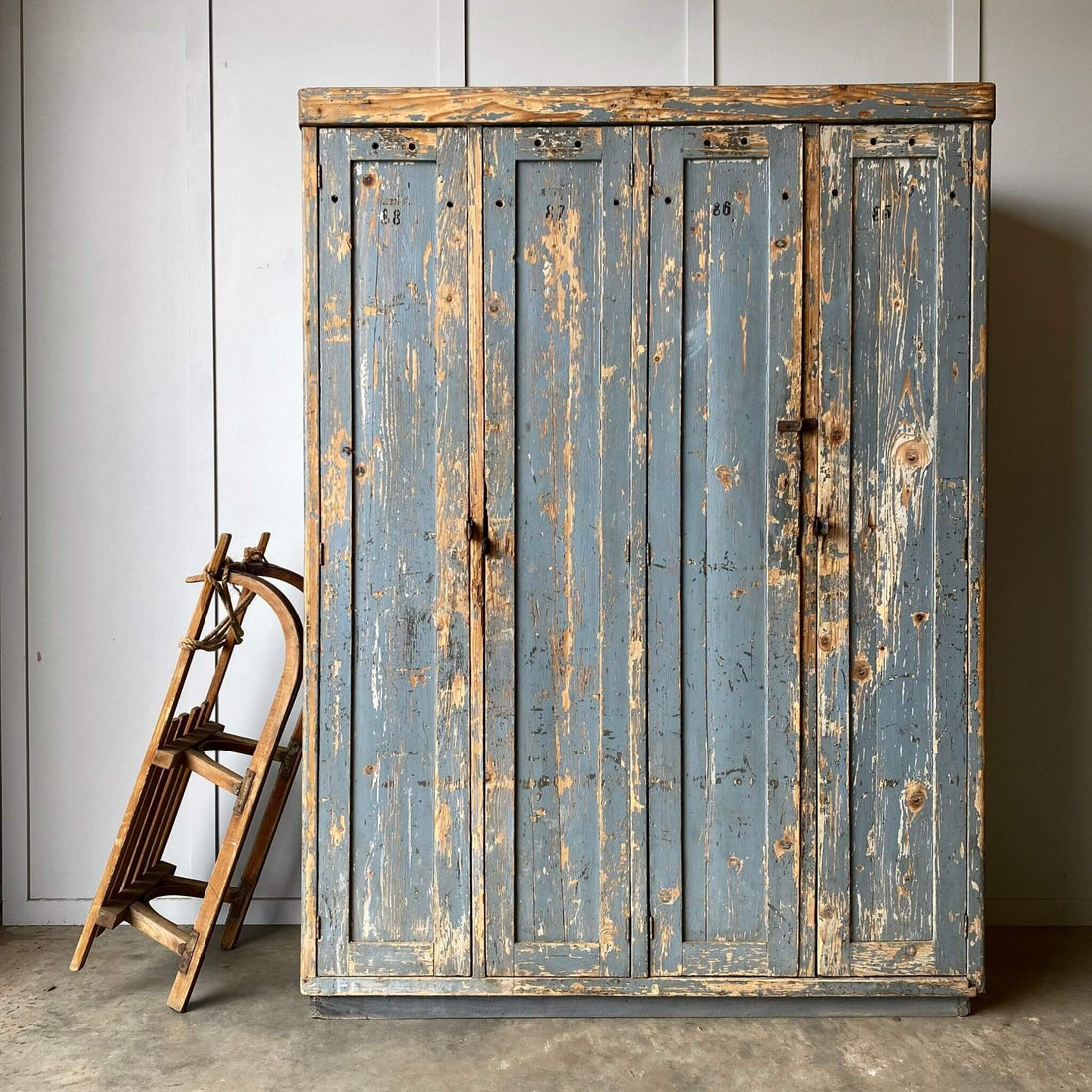 Vintage Furniture, industrial lockers