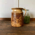 Brown glaze vintage pot