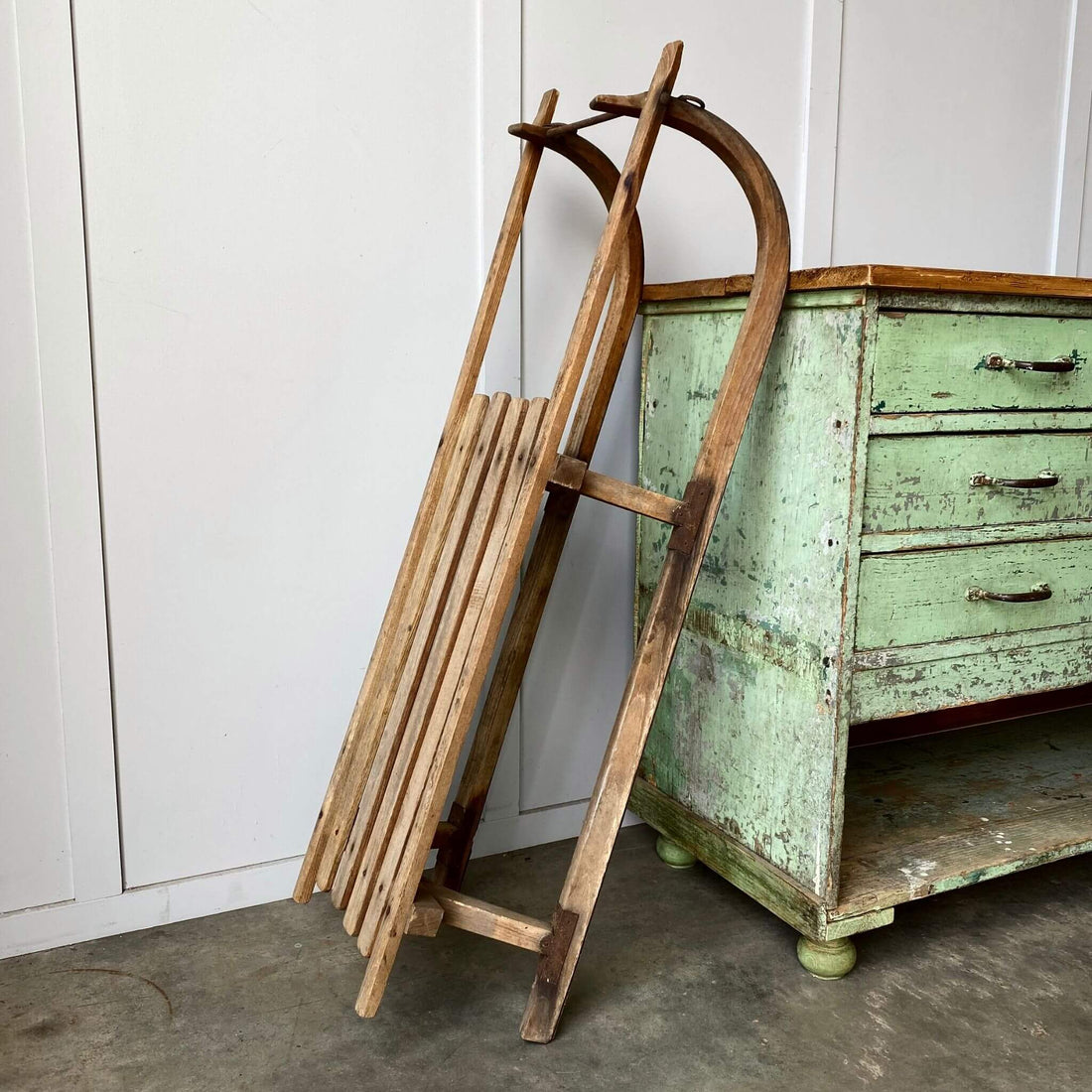 Vintage furniture, European vintage sled