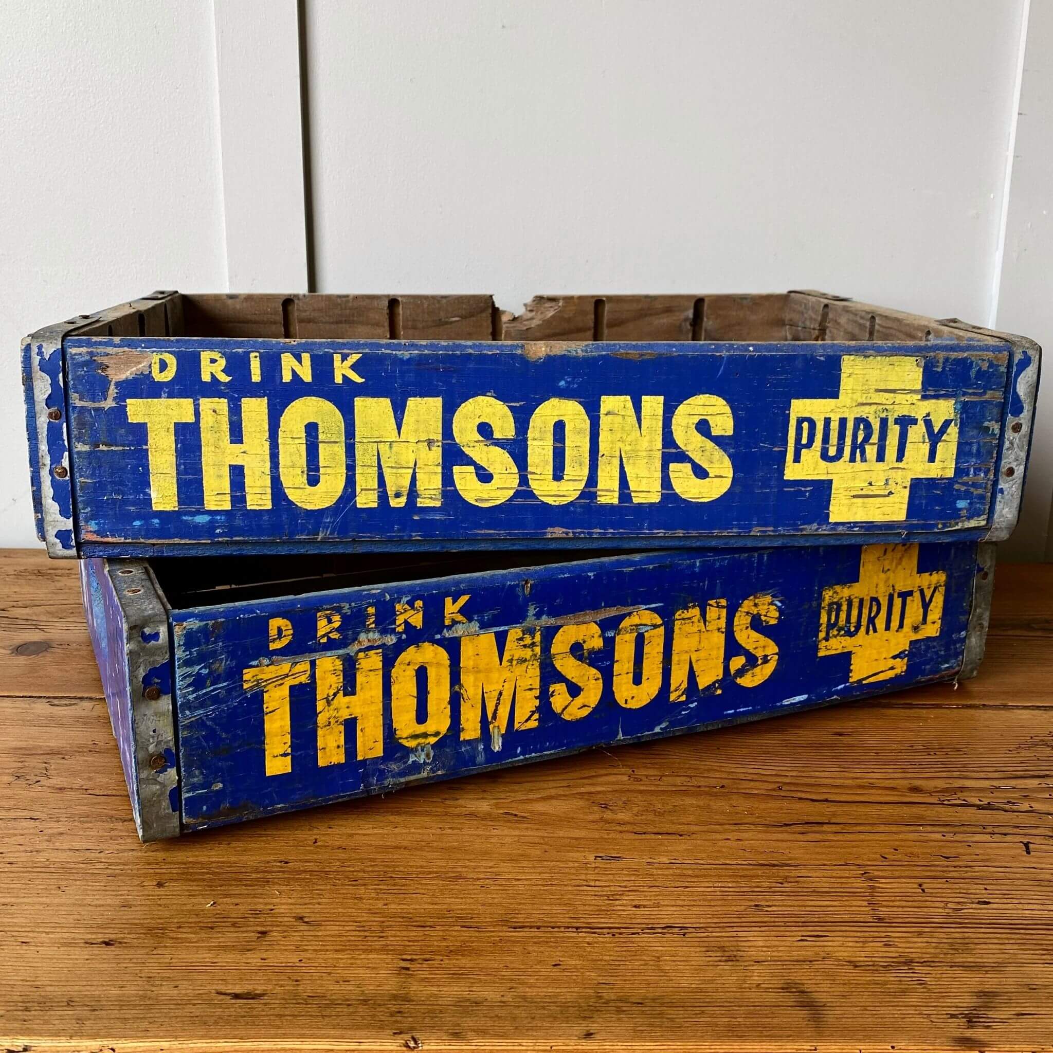Vintage collectible soft drink crate