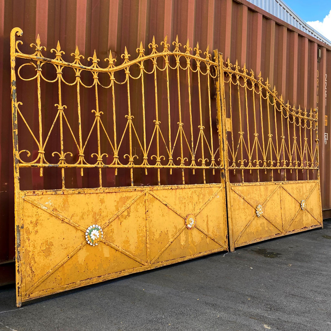 Wrought Iron Entrance Gates