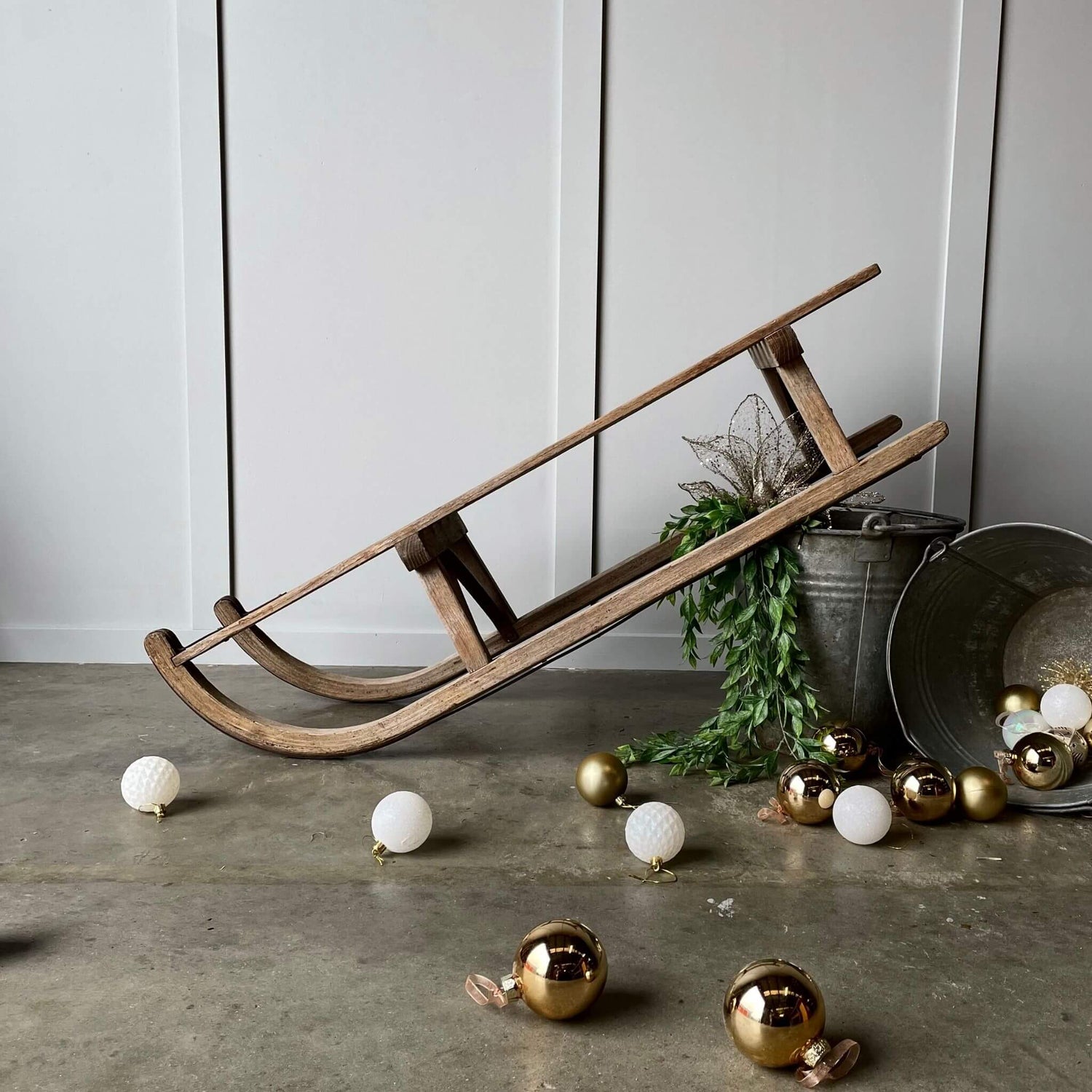 A Christmas Snow Sled