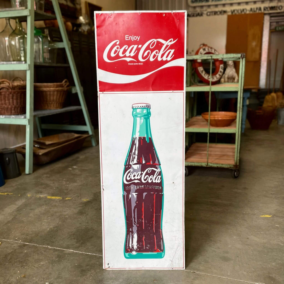 Coca Cola dairy sign