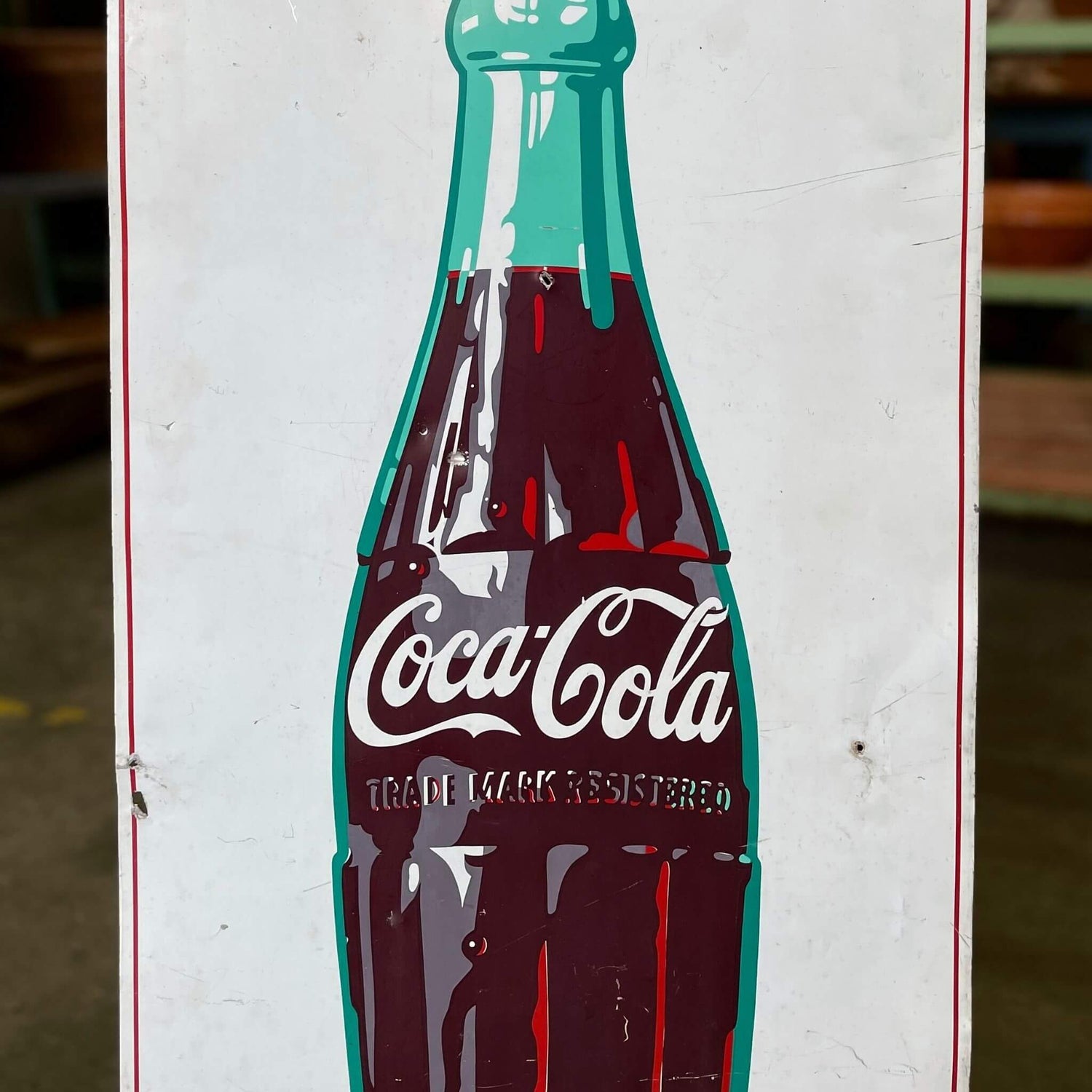 vintage coca cola sign