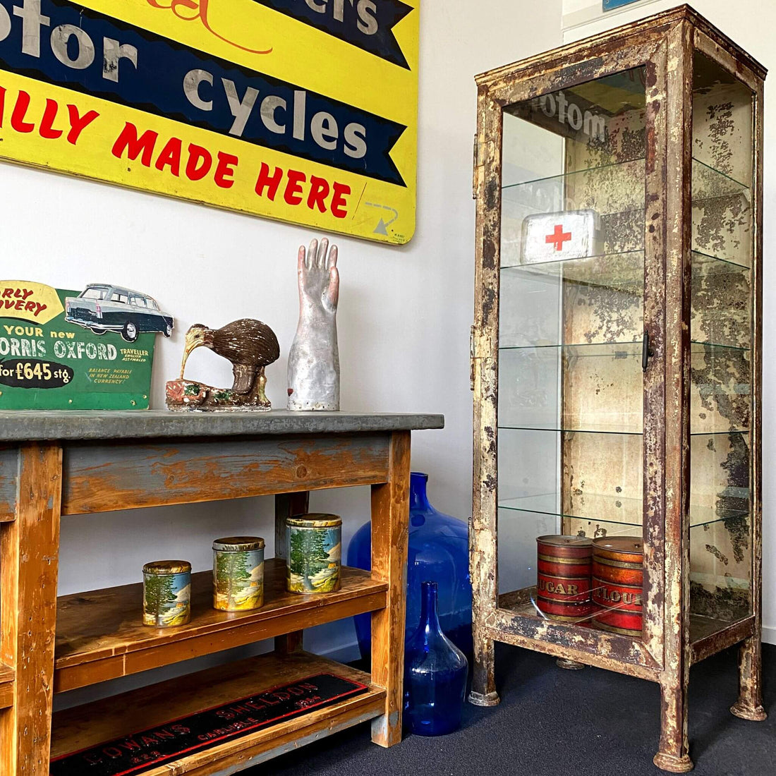 Vintage Medical Cabinet